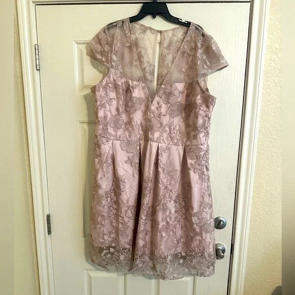 Chi Chi London Dresses | Chi Chi London Curve Champagne Embroidered Dress (Nwt) | Color: Cream | Size: 22 | Kuttiesbykim's Closet Chi Chi London Dresses | Chi Chi London Curve Champagne Embroidered Dress (Nwt) | Color: Cream | Size: 22 | Kuttiesbykim's Closet